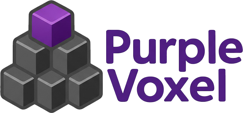 PurpleVoxel Logo